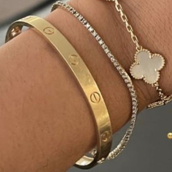 Screw Gold Bracelet Classic Model - Picture 3 of 11